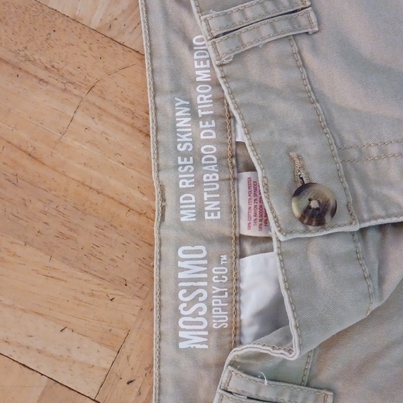 Mossimo suppy co.mid rise shinny jeans size 6 - Picture 2 of 4